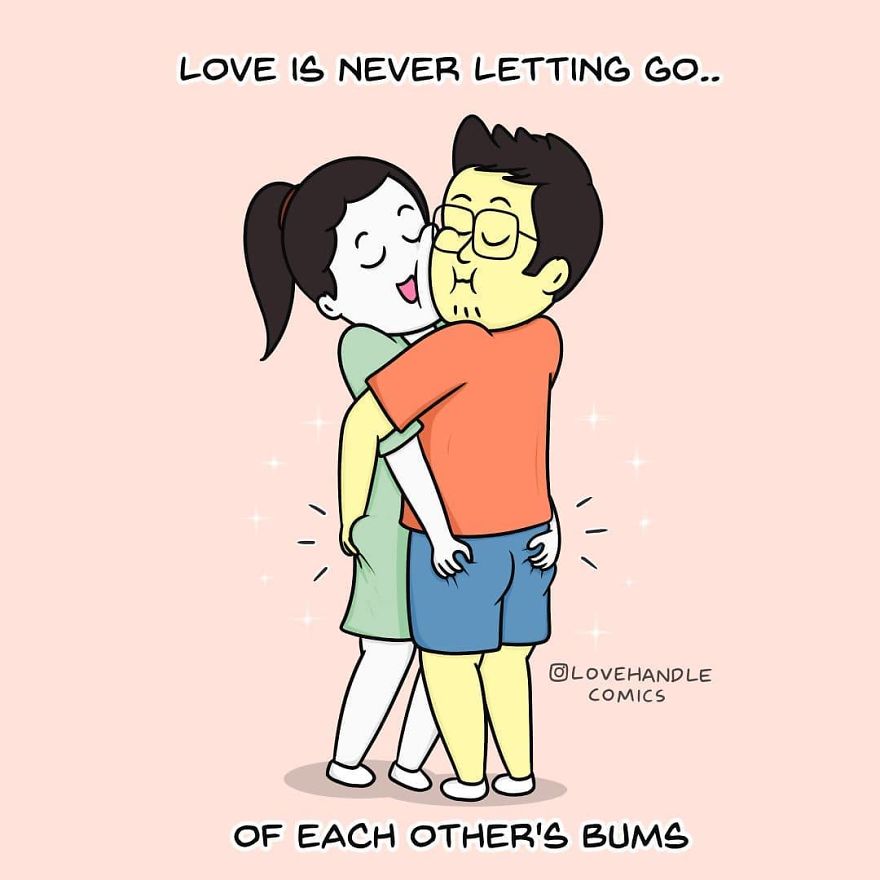 20 Comics Illustrating The Daily Moments From Our Relationship