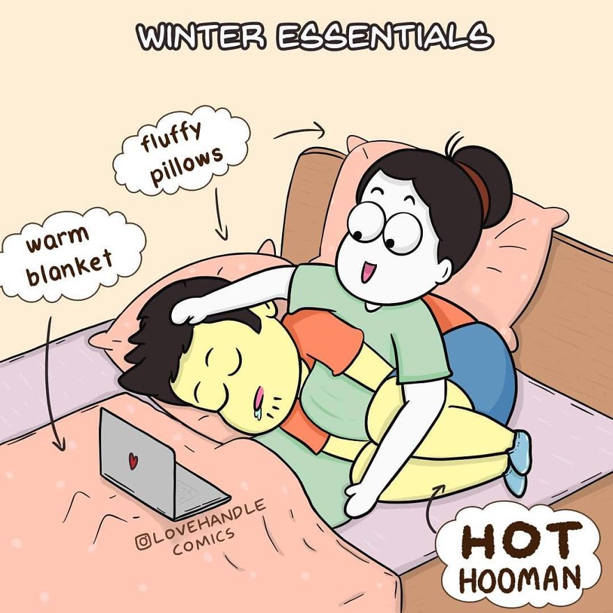 20 Comics Illustrating The Daily Moments From Our Relationship