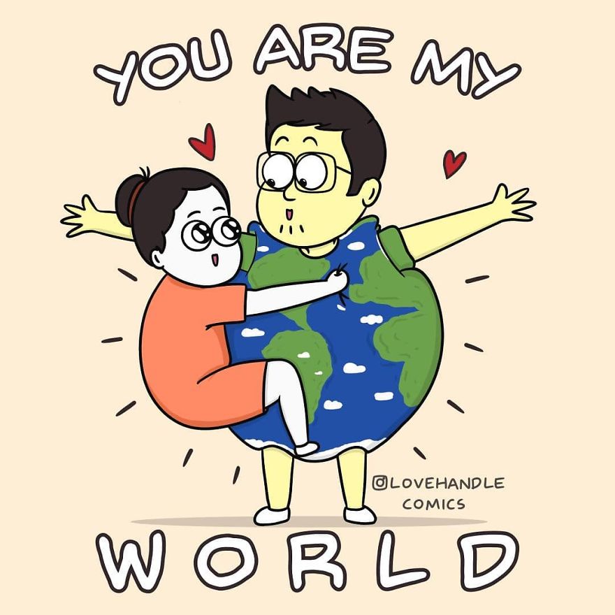 20 Comics Illustrating The Daily Moments From Our Relationship