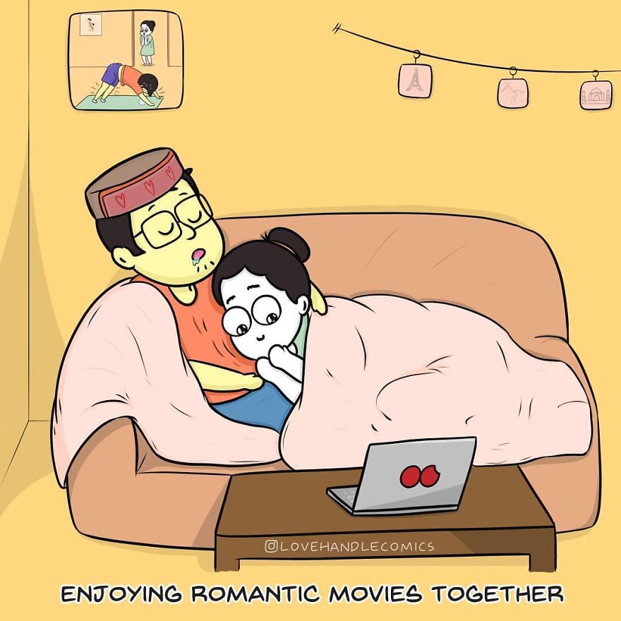 20 Comics Illustrating The Daily Moments From Our Relationship