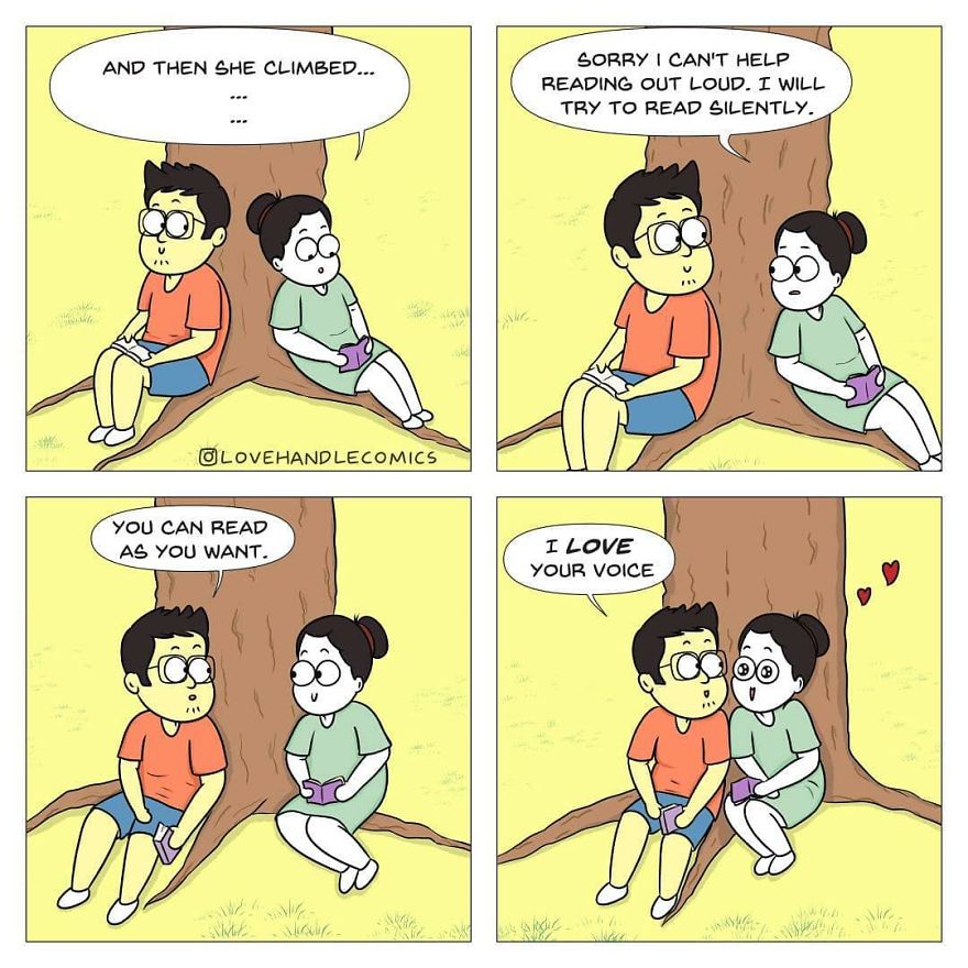 20 Comics Illustrating The Daily Moments From Our Relationship