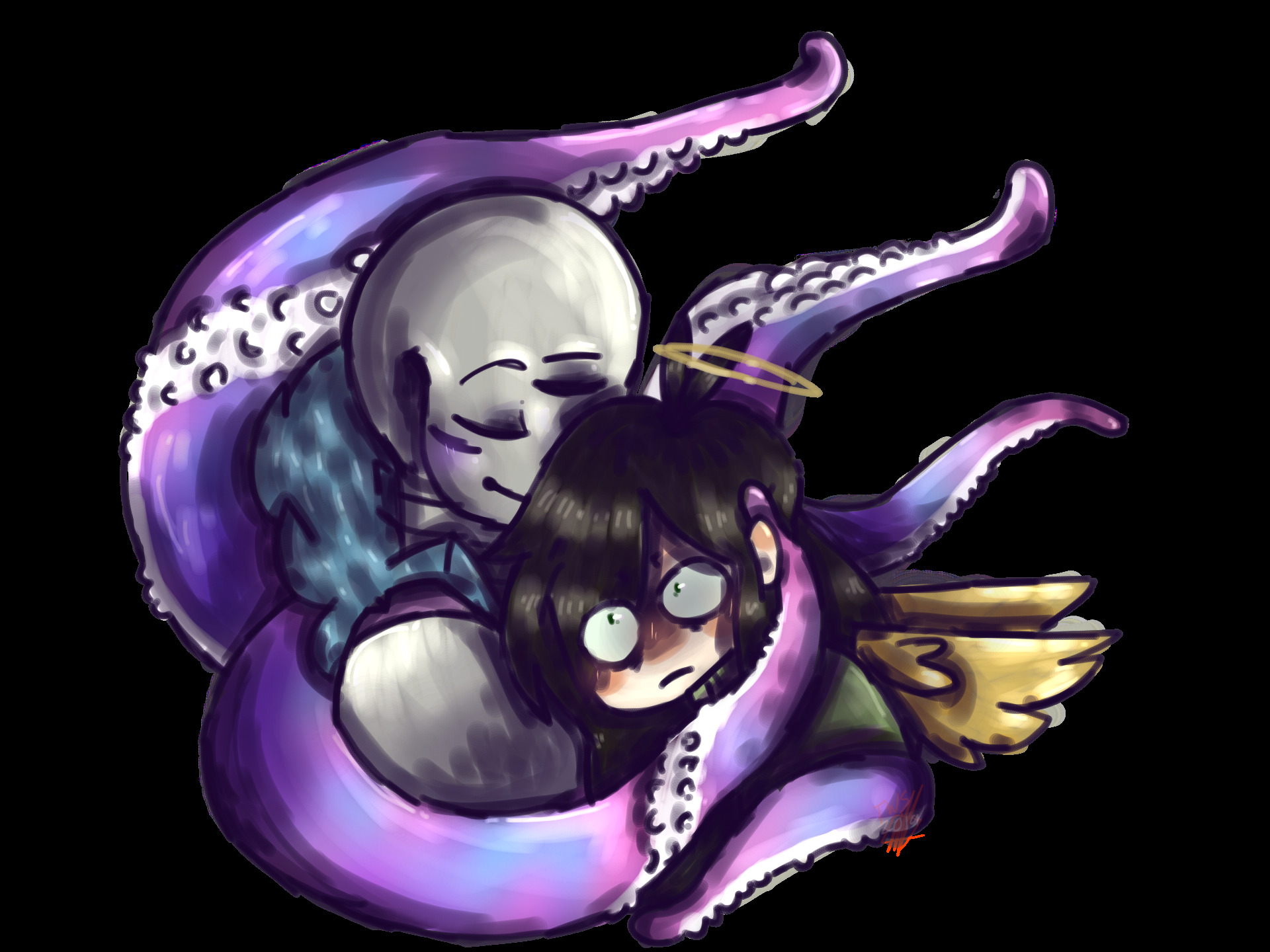 I Spent Hours Experimenting With Kleki’s Brushes, And Made These Wonderfully Shaded Drawings (5 Images)