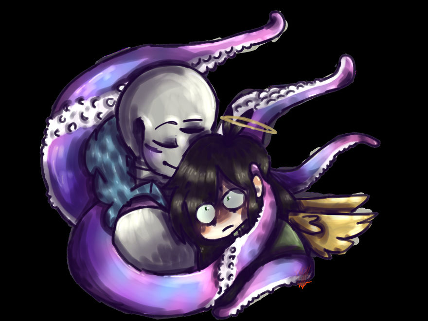 I Spent Hours Experimenting With Kleki's Brushes, And Made These Wonderfully Shaded Drawings (5 Images)