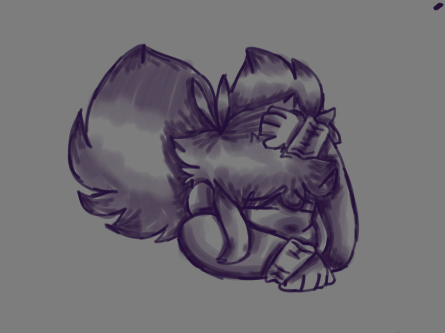 I Spent Hours Experimenting With Kleki's Brushes, And Made These Wonderfully Shaded Drawings (5 Images)