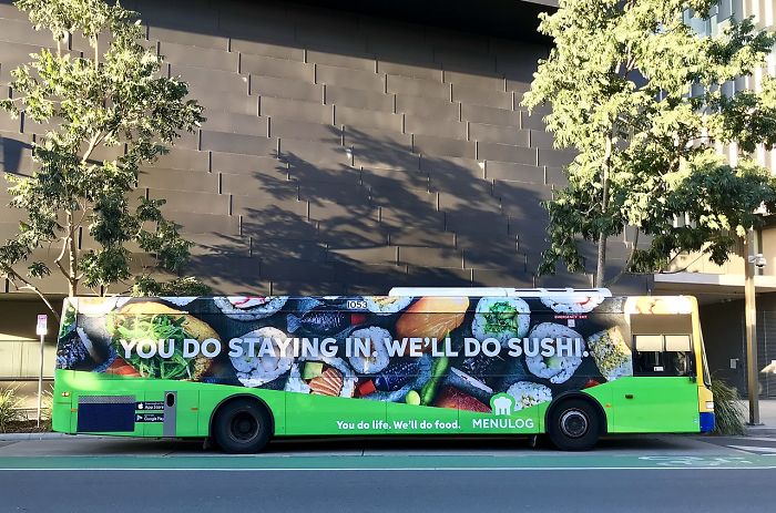 Menulog: You Do The Staying In. We'll Do Sushi