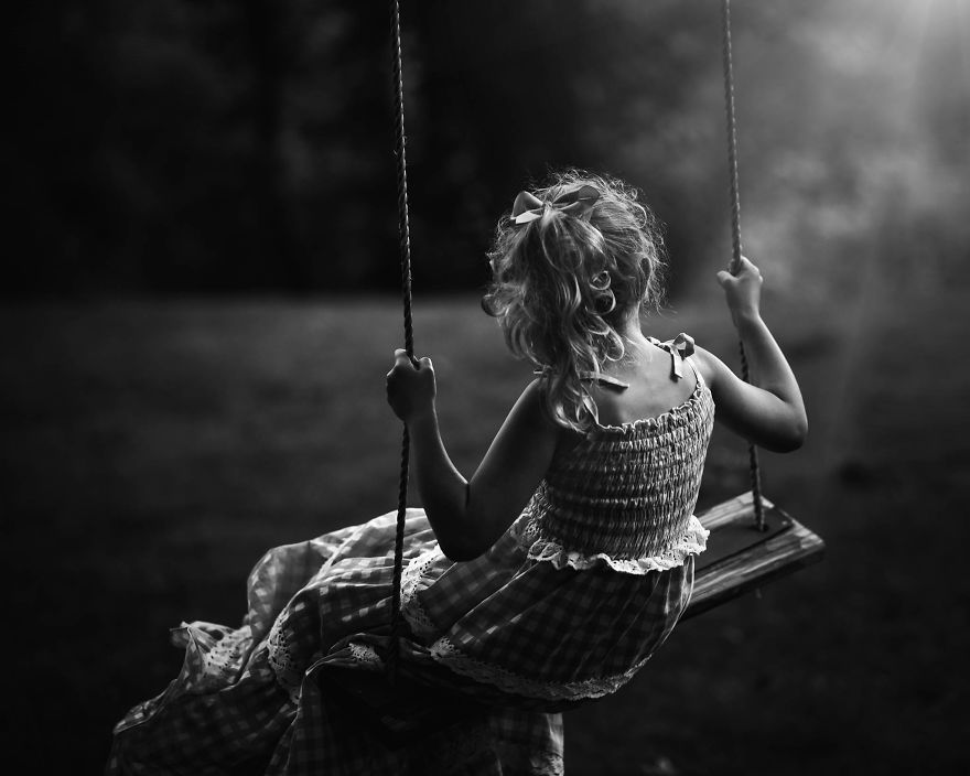 I've Photographed My Daughter On The Same Tree Swing For 3 Years, Here Are Some Of My Favorites