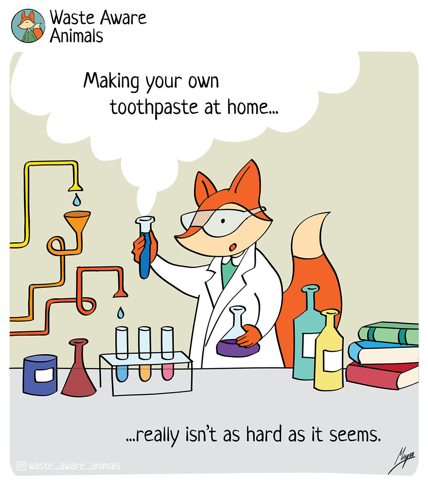 I Create A Comics To Share My Funny Struggle With Zero Waste Living