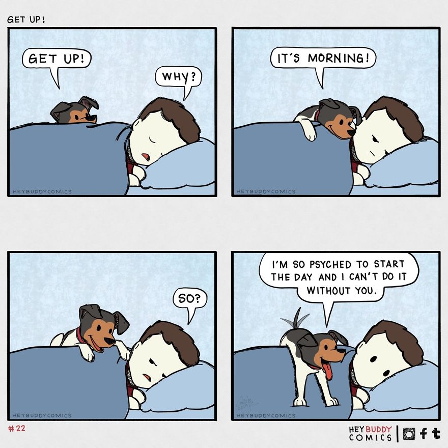 24 Comics About My Relationship With My Dog - The Good, The Bad, And The Oh So Sad