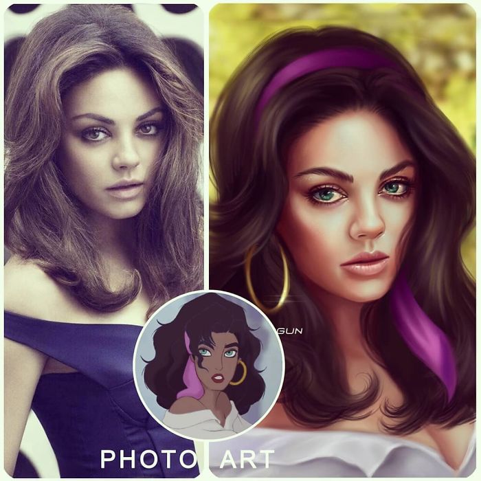 Mila Kunis As Esmeralda
