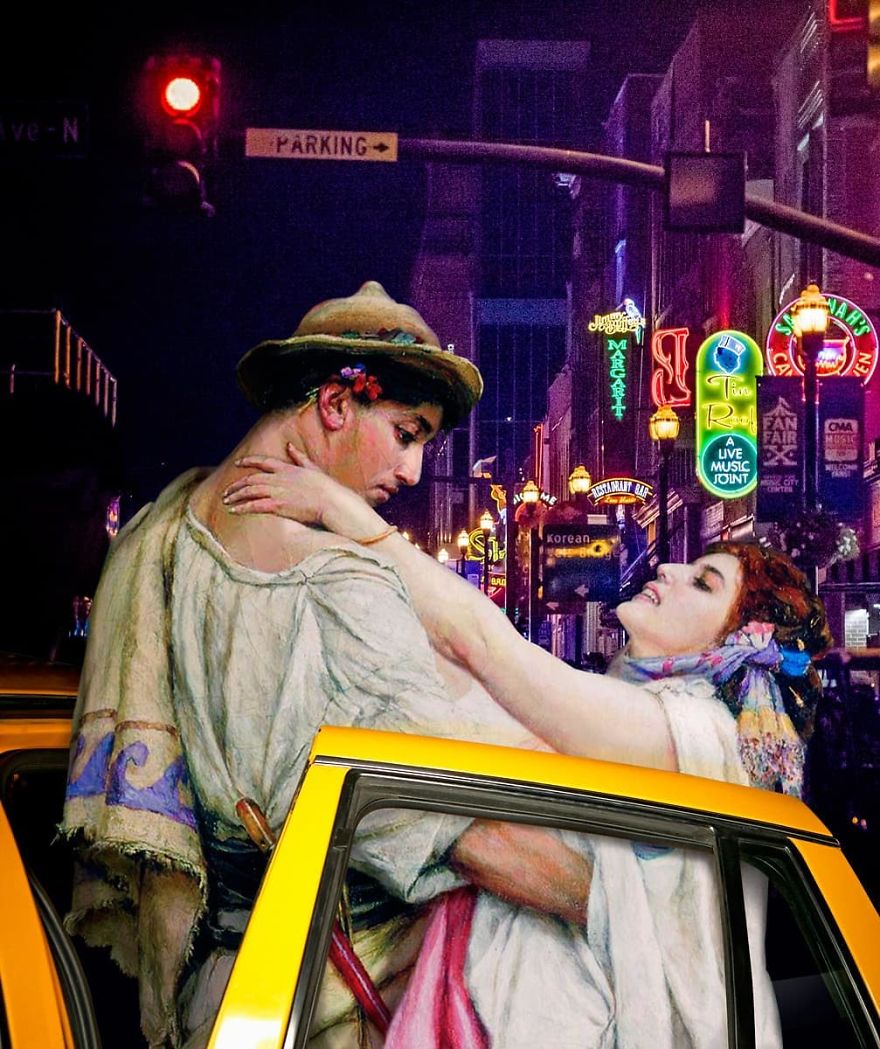 Artist Brings Classic Painting Characters To Today's World (New Pics)