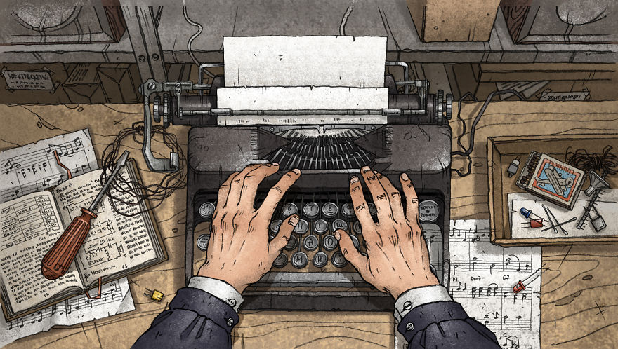 "White Noise" An Animated Project About Music "White Noise" An Animated Project About Music