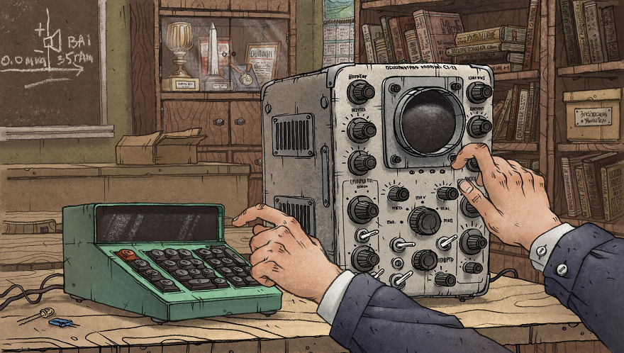 "White Noise" An Animated Project About Music "White Noise" An Animated Project About Music