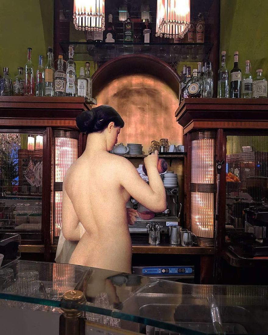 Artist Brings Classic Painting Characters To Today's World (New Pics)