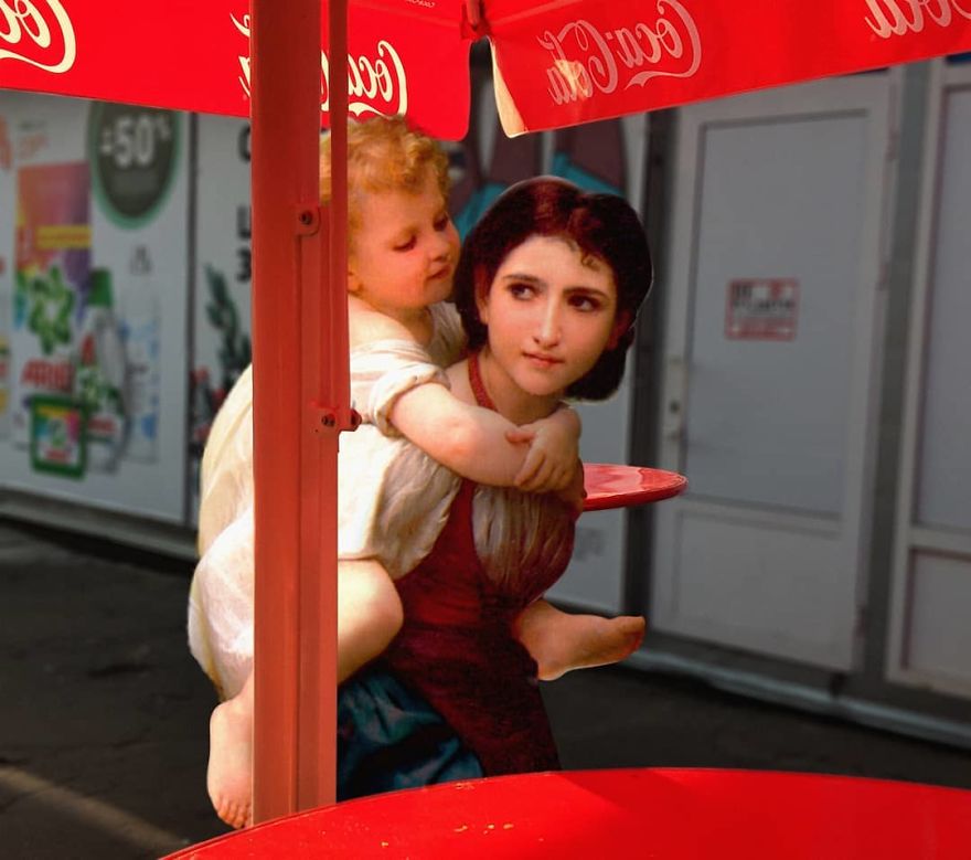 Artist Brings Classic Painting Characters To Today's World (New Pics)