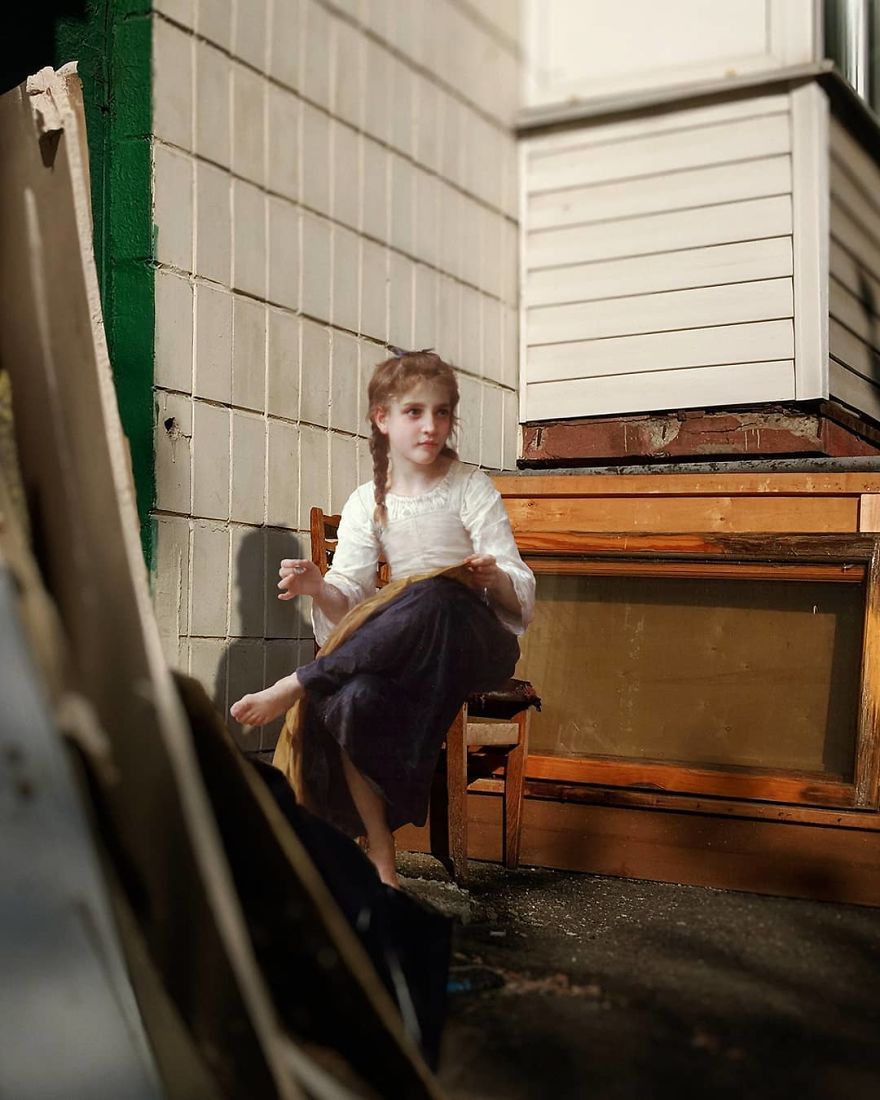 Artist Brings Classic Painting Characters To Today's World (New Pics)