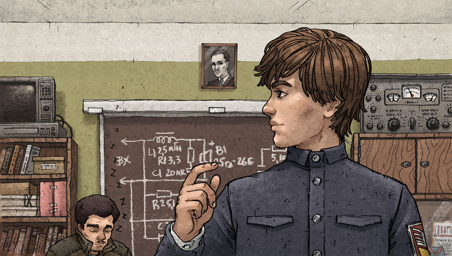 "White Noise" An Animated Project About Music