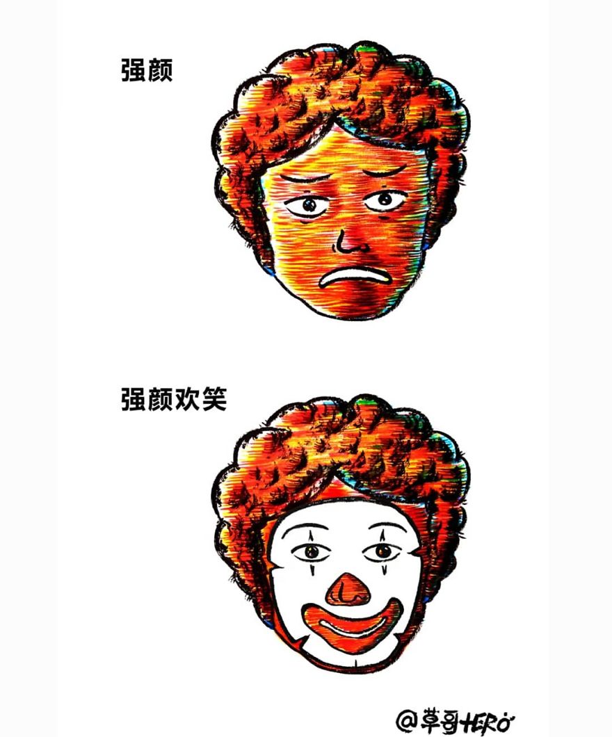 I've Reimagined The Boring Ordinary Life Situations From Very Dark And Humorous Perspectives