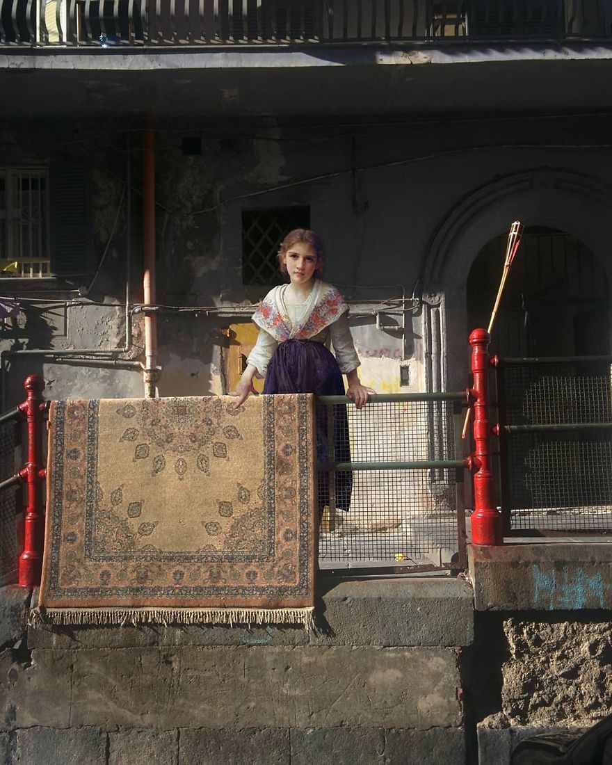 Artist Brings Classic Painting Characters To Today's World (New Pics)