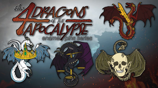 I Design Dragon Enamel Pins Based On Myths And Other Cool Things I Design Dragon Enamel Pins Based On Myths And Other Cool Things