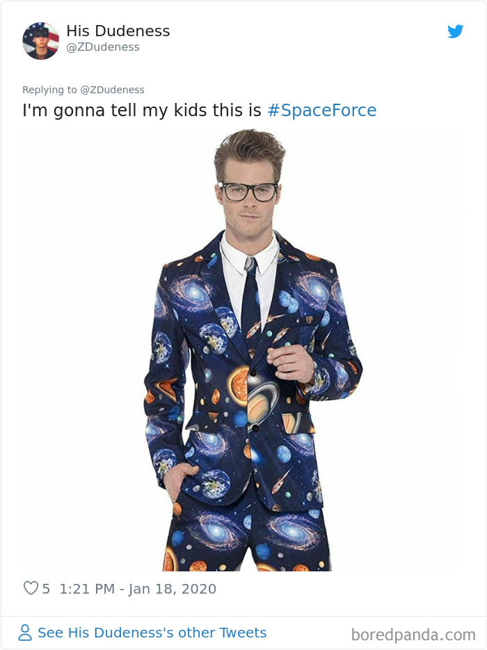 The US Space Force Reveals Its New Camouflage Uniform, People Offer More Suitable Alternatives The US Space Force Reveals Its New Camouflage Uniform, People Offer More Suitable Alternatives
