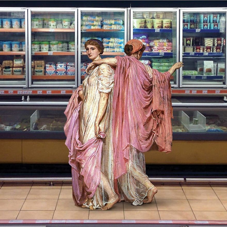 Artist Brings Classic Painting Characters To Today's World (New Pics)