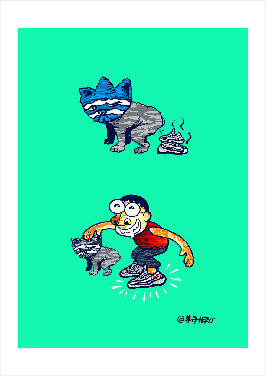 I've Reimagined The Boring Ordinary Life Situations From Very Dark And Humorous Perspectives