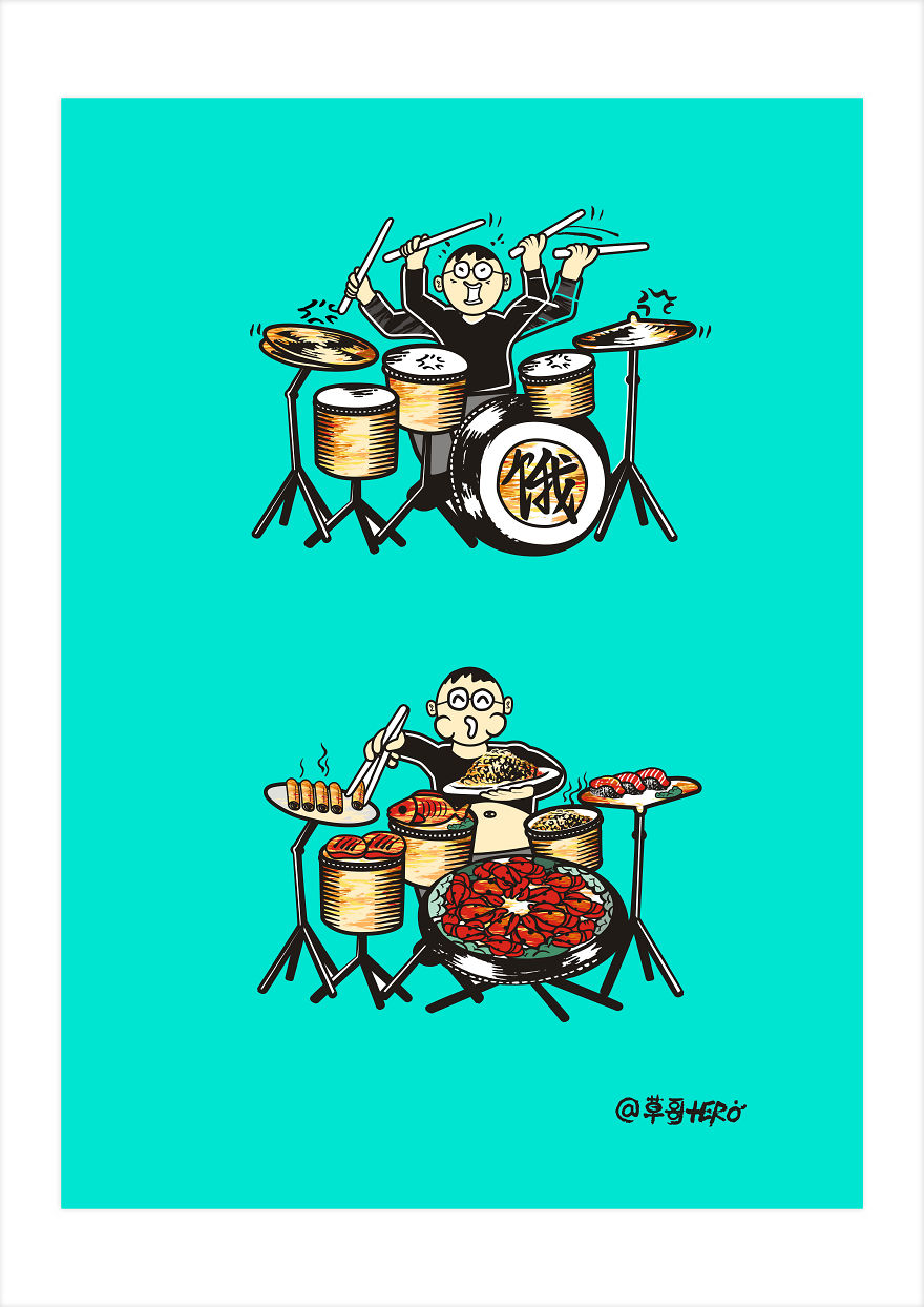 I've Reimagined The Boring Ordinary Life Situations From Very Dark And Humorous Perspectives