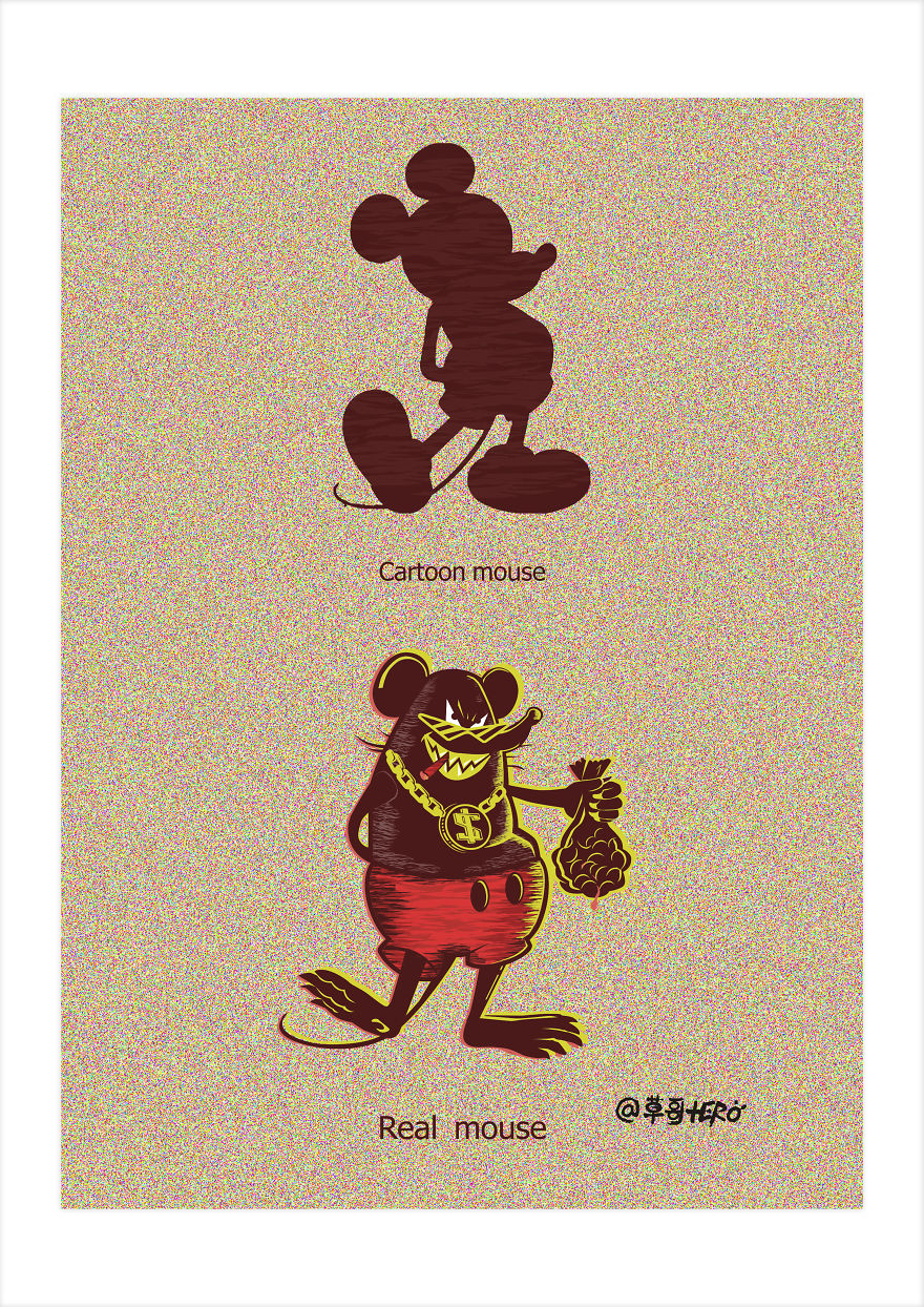 I've Reimagined The Boring Ordinary Life Situations From Very Dark And Humorous Perspectives