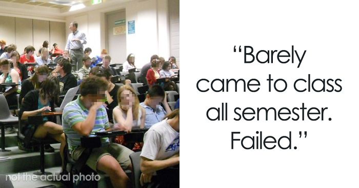 Math Professor Helps Student Despite Them Failing Her Class For Being Constantly High Or Drunk, And Their E-Mails Go Viral