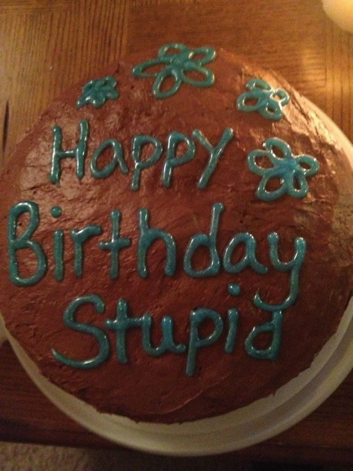 My Ex-Girlfriend Made Me A Birthday Cake