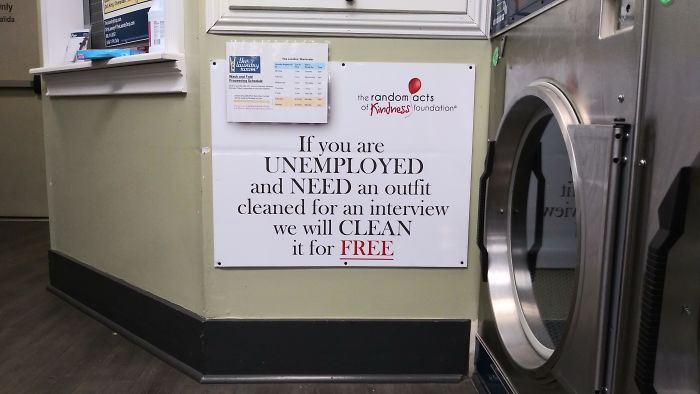 Sign At My Local Laundromat