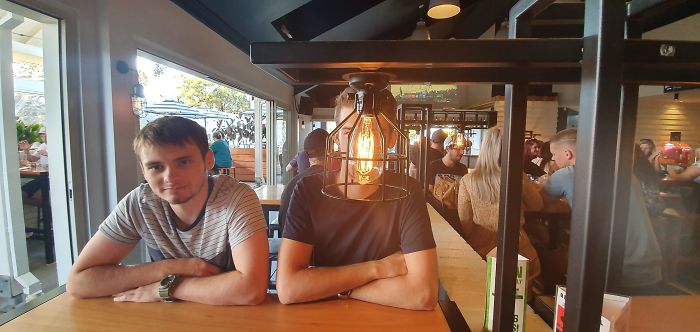 The Lighting At This Bar