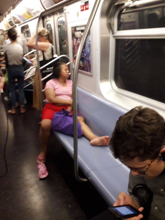 My Commute Home Yesterday In NYC