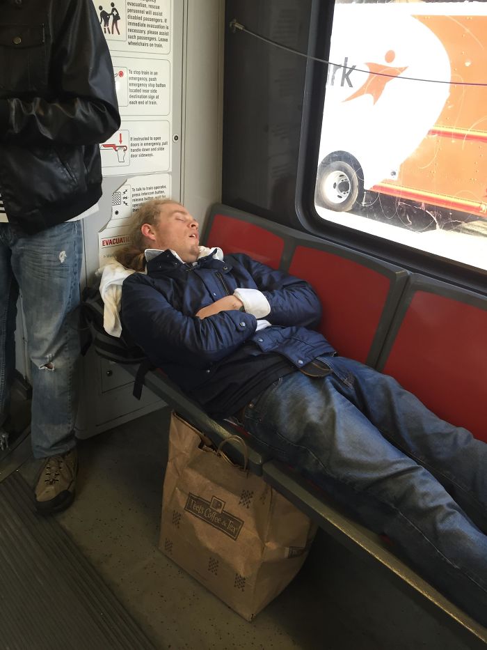 Saw This During The Morning Commute