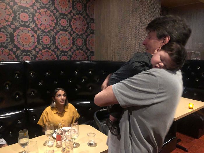 The Couple Sitting Next To Us Offered To Hold Our Baby So We Could Enjoy A Night Out When We Couldn’t Get Him To Stop Crying At The Restaurant