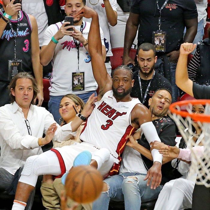 Dwayne Wade, Chrissy Teigen, John Legend