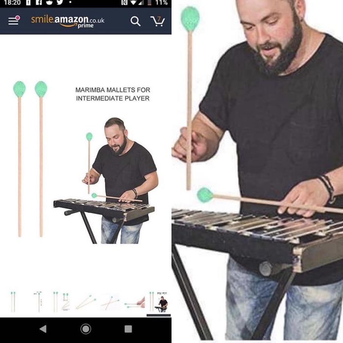 1) That's Not A Marimba 2) That's Not How You Hold Mallets