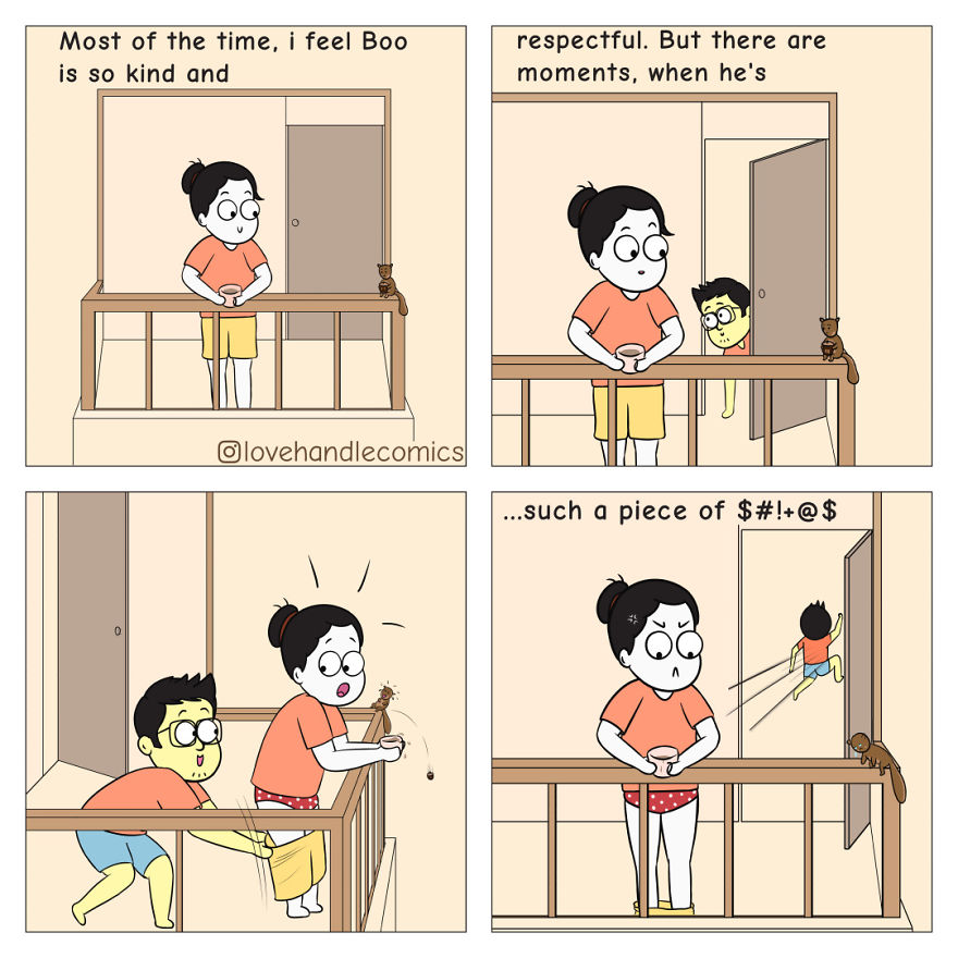 20 Comics Illustrating The Daily Moments From Our Relationship