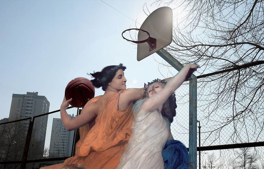 Artist Brings Classic Painting Characters To Today's World (New Pics)