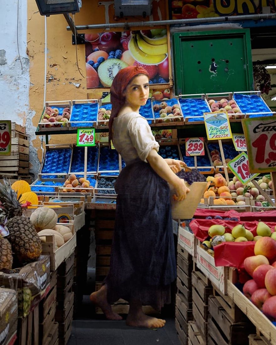 Artist Brings Classic Painting Characters To Today's World (New Pics)