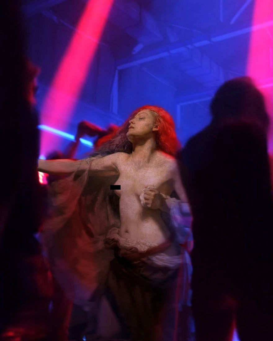 Artist Brings Classic Painting Characters To Today's World (New Pics)