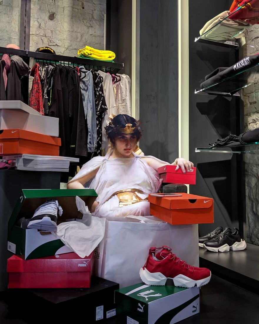 Artist Brings Classic Painting Characters To Today's World (New Pics)