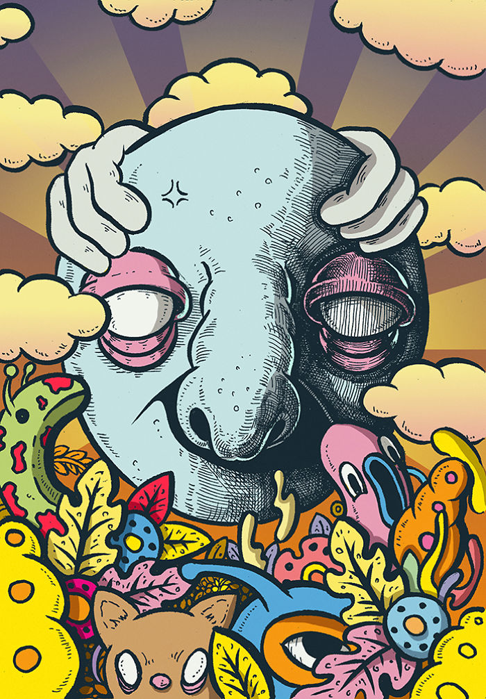 I Create Surrealistic Landscapes And Weird Portraits