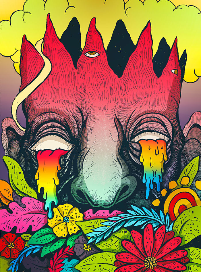 I Create Surrealistic Landscapes And Weird Portraits