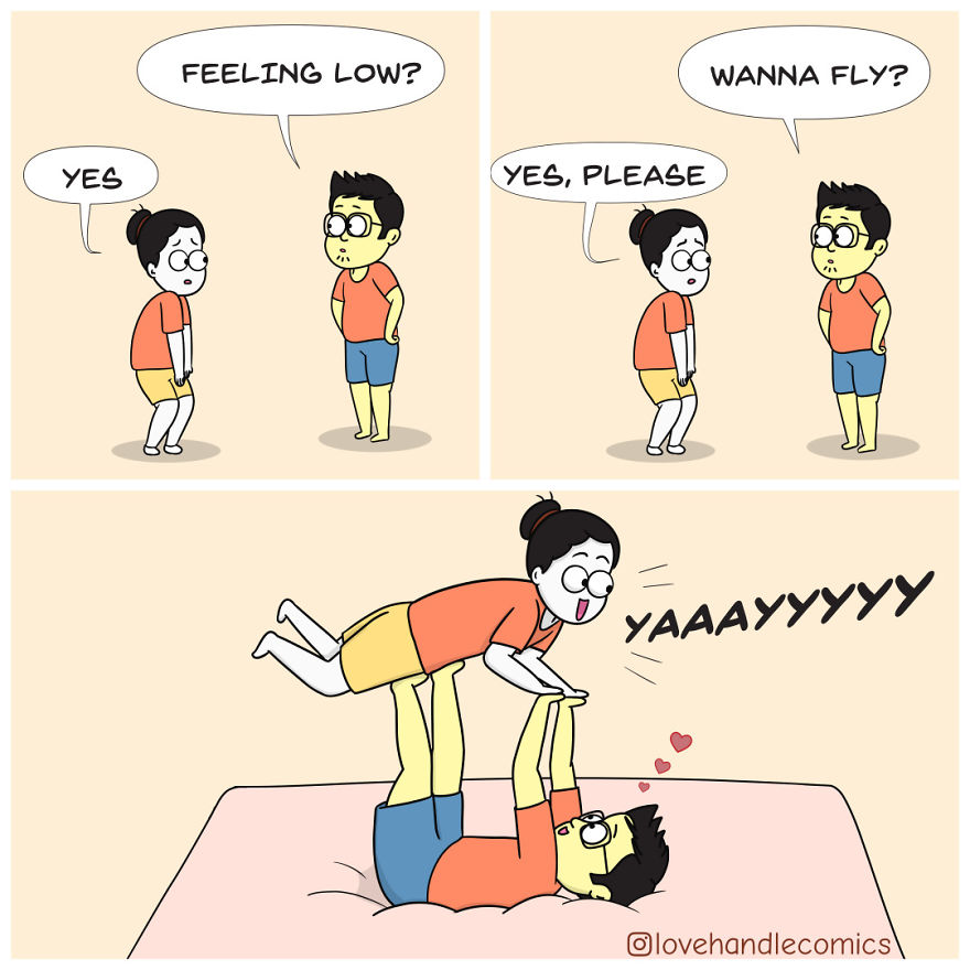 20 Comics Illustrating The Daily Moments From Our Relationship