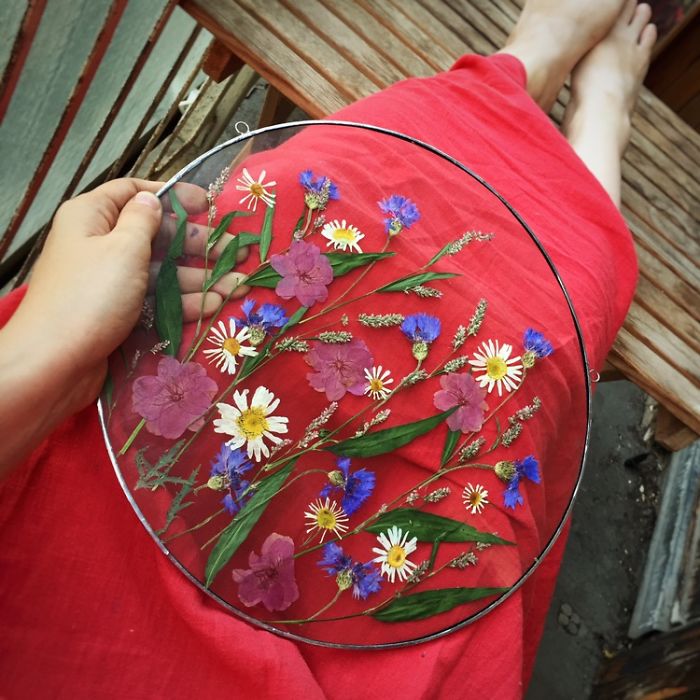 About Two Years Ago, I Picked Up A New Hobby Of Making Flower Herbariums And Here Are My Recent Works