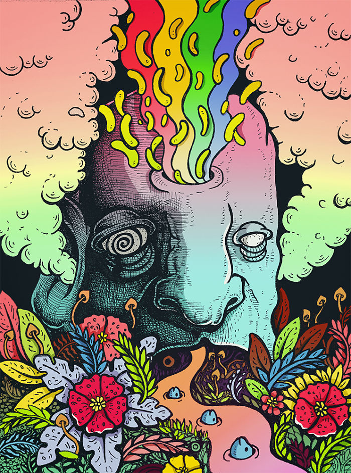 I Create Surrealistic Landscapes And Weird Portraits