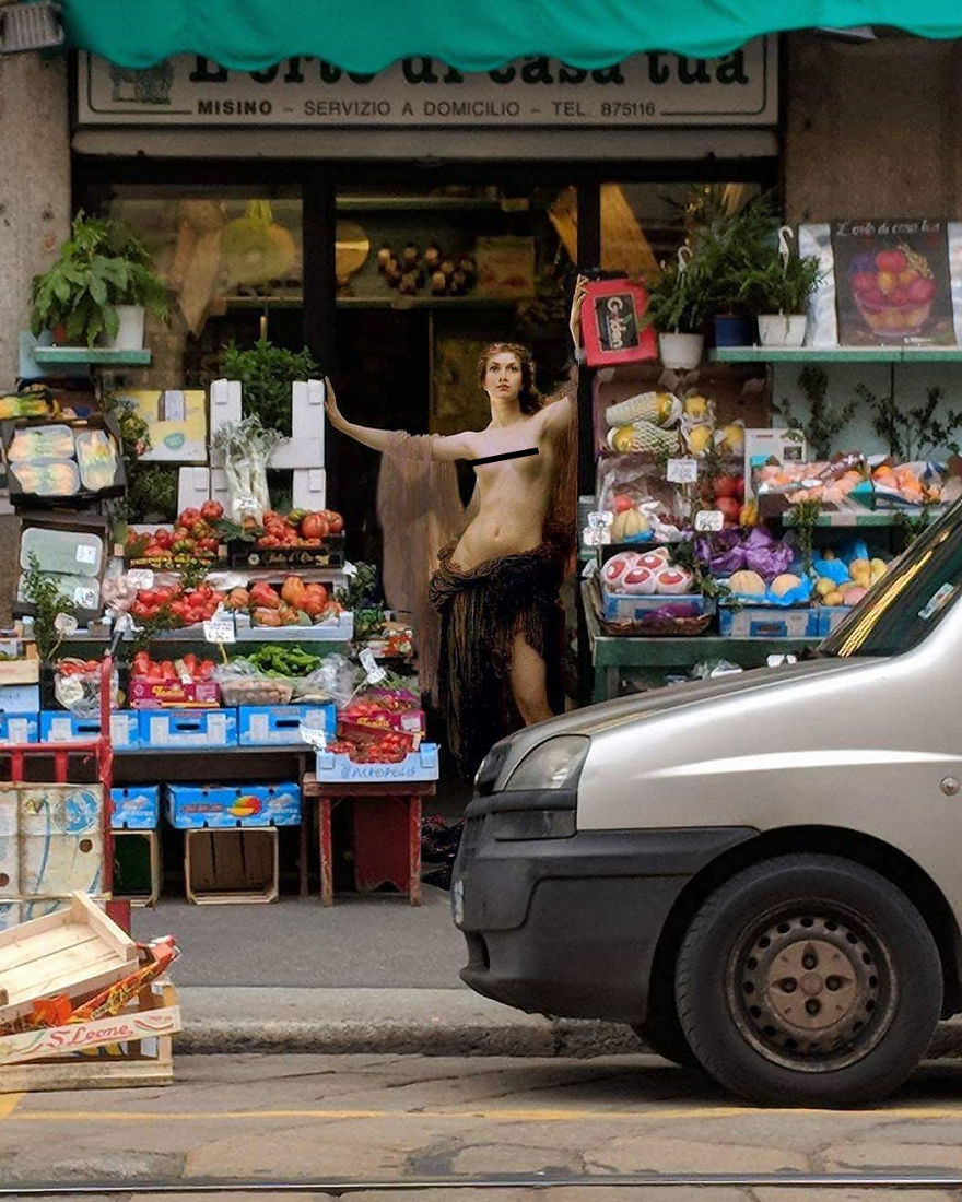 Artist Brings Classic Painting Characters To Today's World (New Pics)