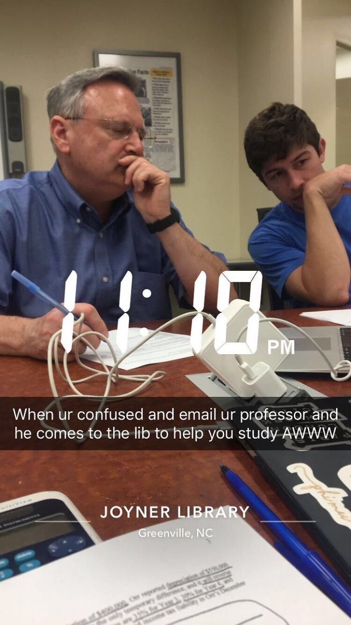 Sometimes You Just Gotta Appreciate Professors Who Do Everything Possible To Help You Succeed