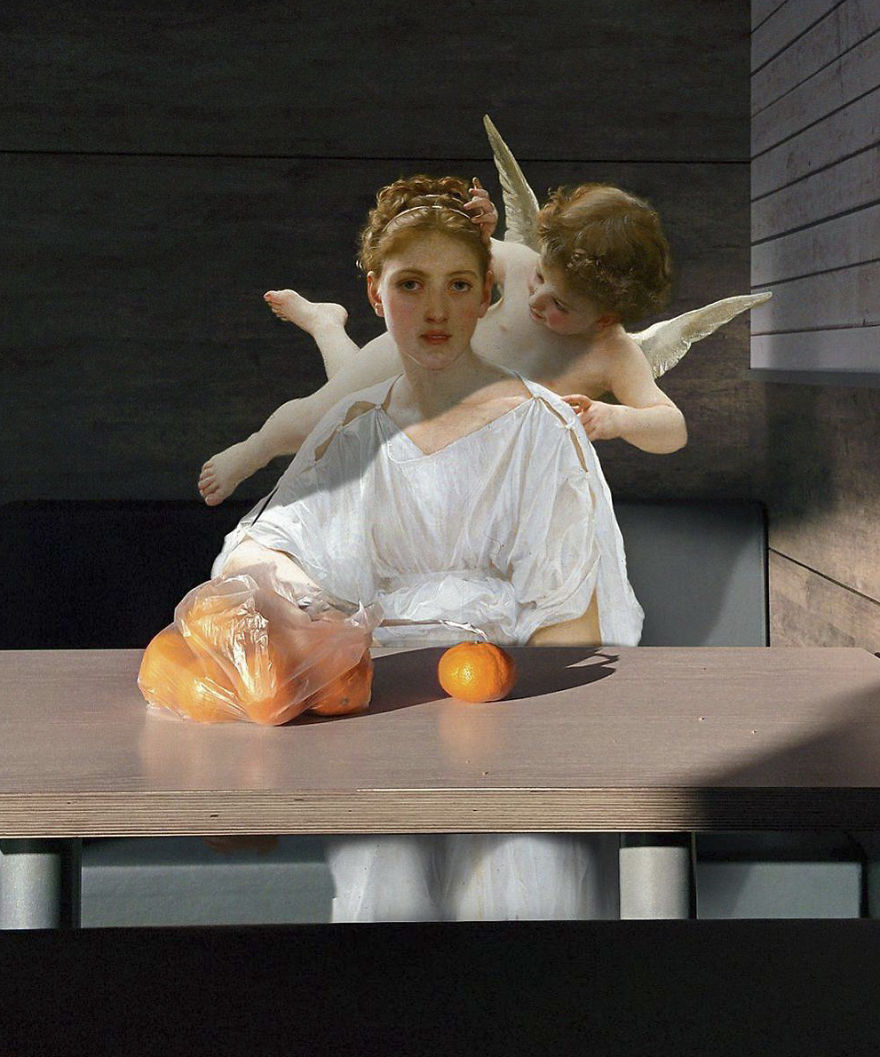 Artist Brings Classic Painting Characters To Today's World (New Pics)